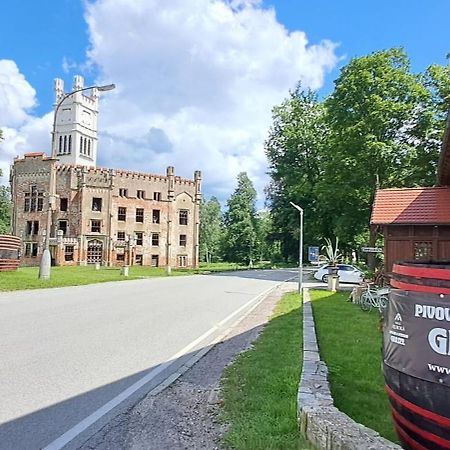 Pivovar A Penzion Grasel Český Rudolec Bagian luar foto