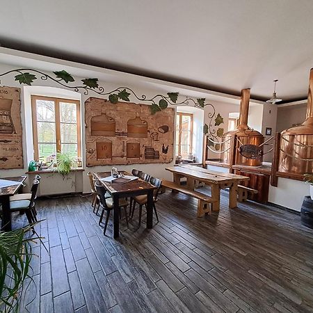 Pivovar A Penzion Grasel Český Rudolec Bagian luar foto