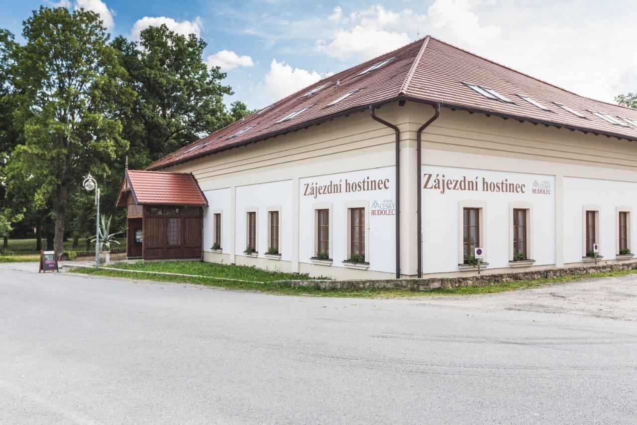 Pivovar A Penzion Grasel Český Rudolec Bagian luar foto
