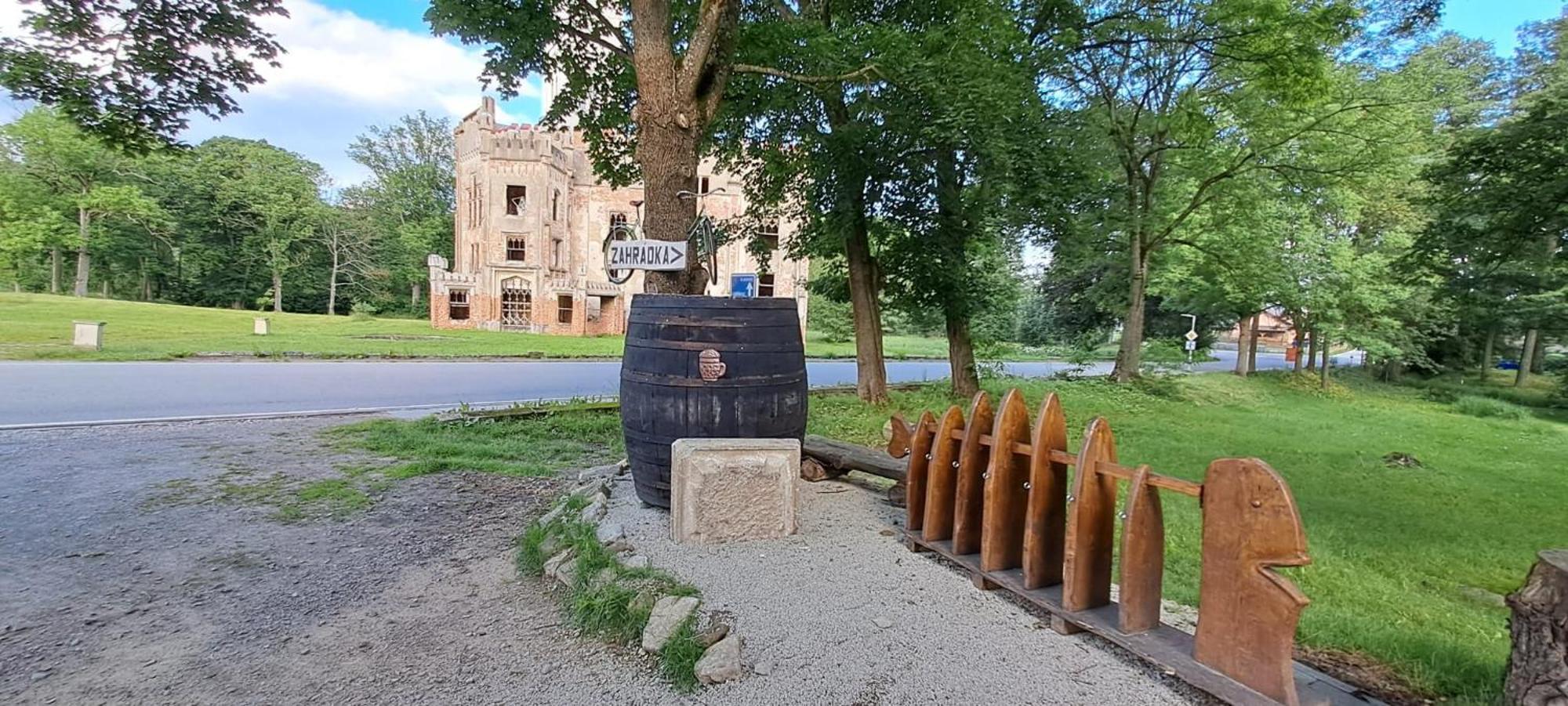 Pivovar A Penzion Grasel Český Rudolec Bagian luar foto