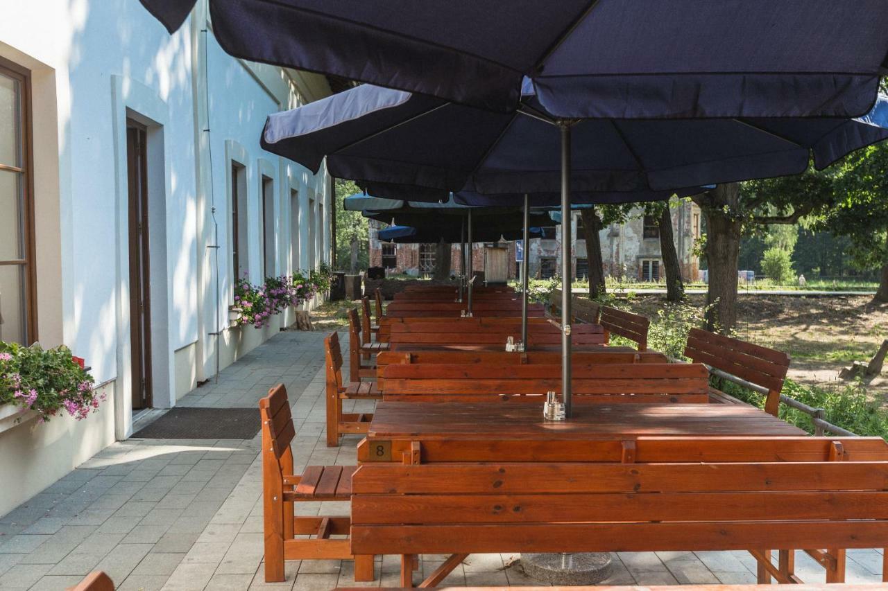 Pivovar A Penzion Grasel Český Rudolec Bagian luar foto