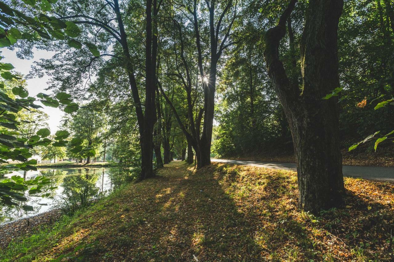 Pivovar A Penzion Grasel Český Rudolec Bagian luar foto